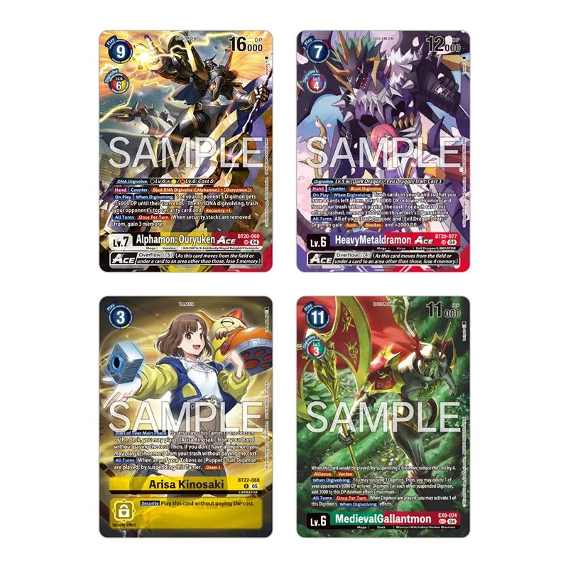 Digimon Card Game Limited Card Pack FINAL CREST LM-08 English - 1 Booster Box (6 Boosters)